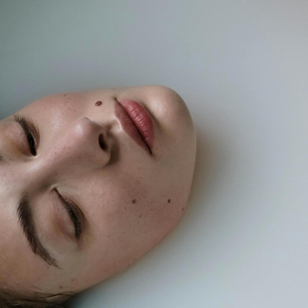 Ansiktsbad i is livsstil / Facial Ice Bath Bowl lifestyle