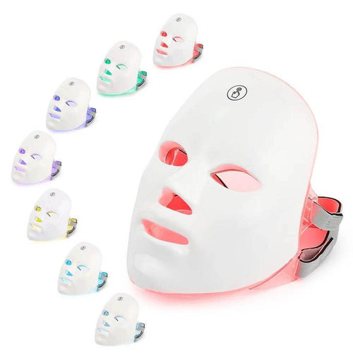 LED ljusterapi ansiktsmask / LED Light Therapy Face Mask